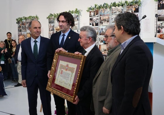 Primer plano de Fermín Molino.