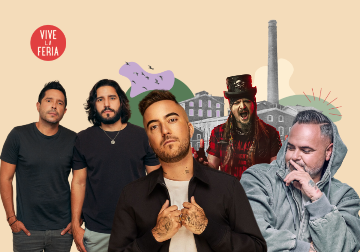 Beret, Cali &El Dandee, Juan Magán, Mägo de Oz y La Fuga, en el Vive la Feria