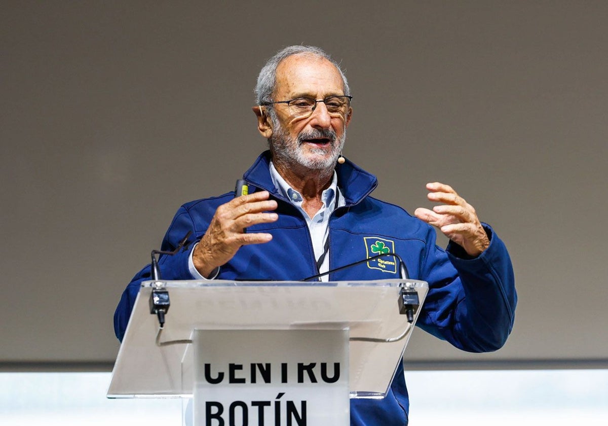 Gustavo Zerbino durante su ponencia en el Centro Botín.