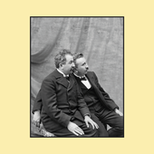 Los hermanos Lumière. Auguste, a la izquierda, y Louis, inventores del cinematógrafo y pioneros del cine.
