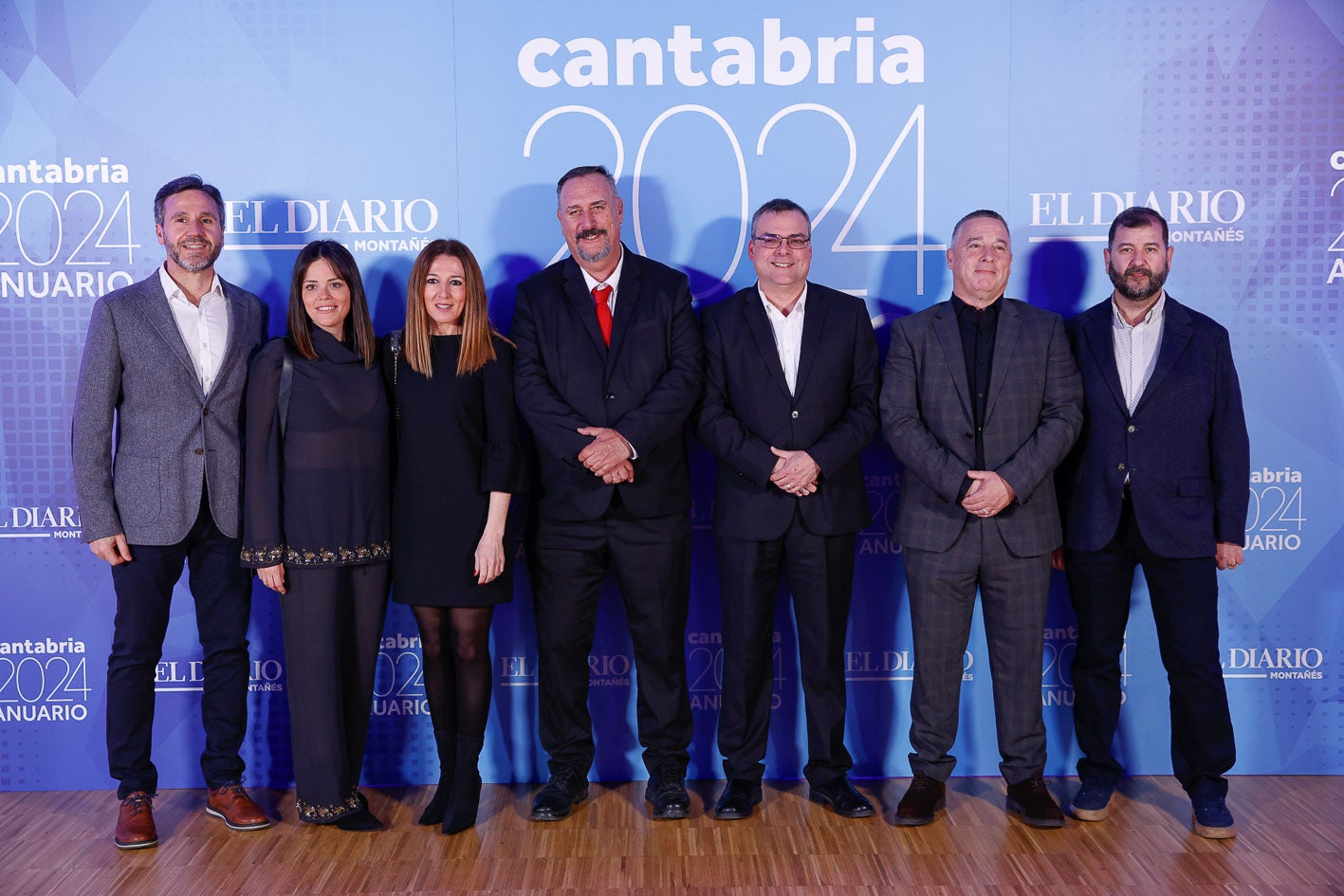 José Ignacio Gutiérrez, María Díaz, Rebeca Gómez, José Santos de Blas, Diego Sánchez, Marcos Santamaría y Julio Valdivielso.