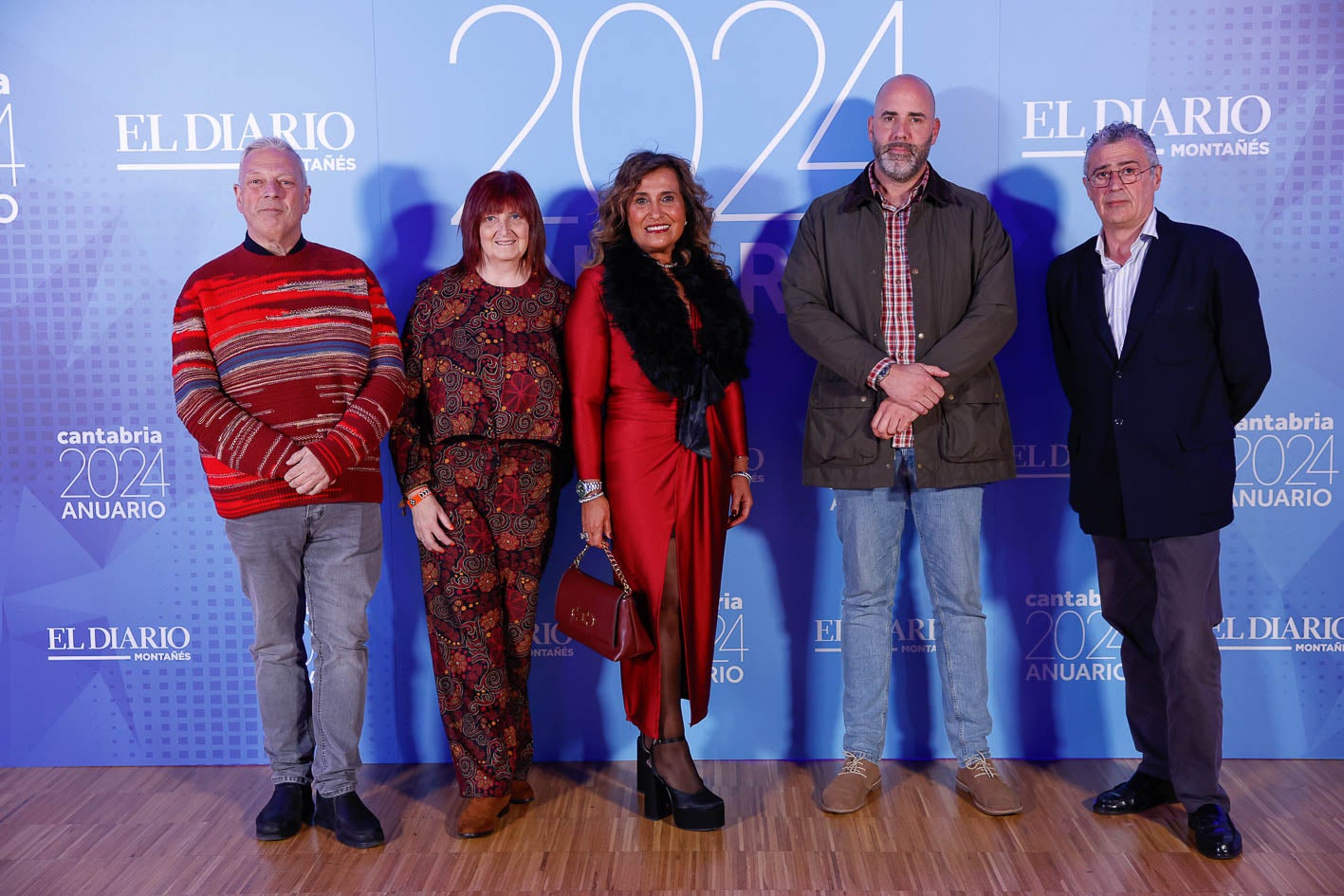 Julián Crespo Ansorena, Mercedes Muñoz Ramos, Asunción Gutiérrez Merino, Javier Gutiérrez Saiz y José Ignacio Gutiérrez Sánchez.