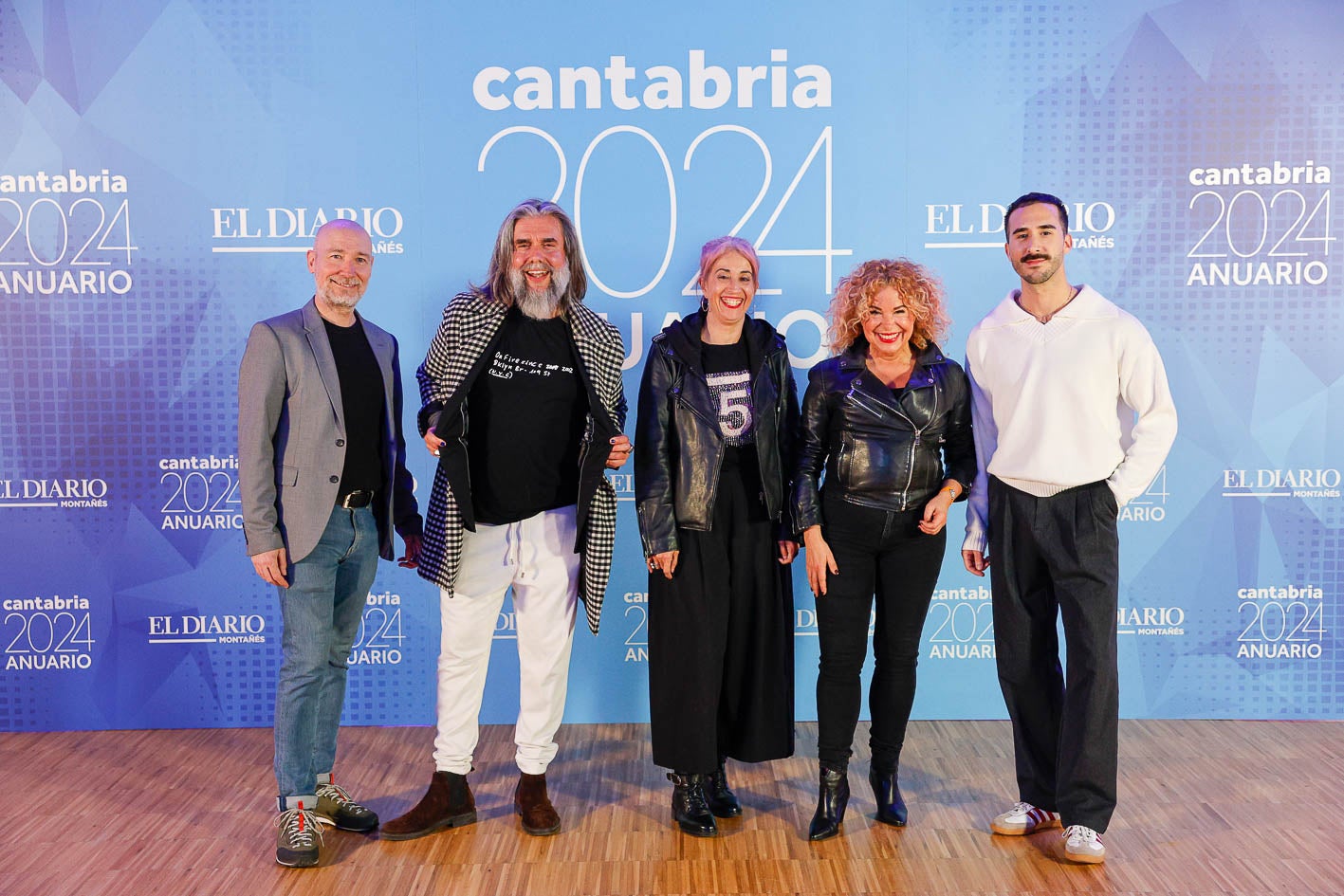 Miguel Ángel López, Edy Asenjo, Lucía Reguilón, Sandra Bedia y Jaime Cavia.