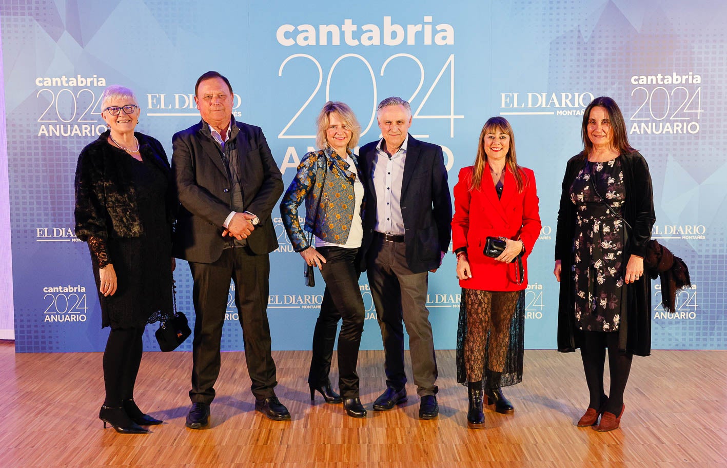 María Antonia Manzano Puente, Jesús Blanco Oporto, Briesewitz Birget, José Cobo, Marisa Hoyuela y Ana Cachón.