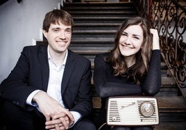 Christopher Tarnow y Carolina Eyck, protagonistas de Domingos en Familia y del ciclo Música clásica.