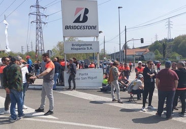 Respaldo masivo en la primera jornada de huelga en Bridgestone