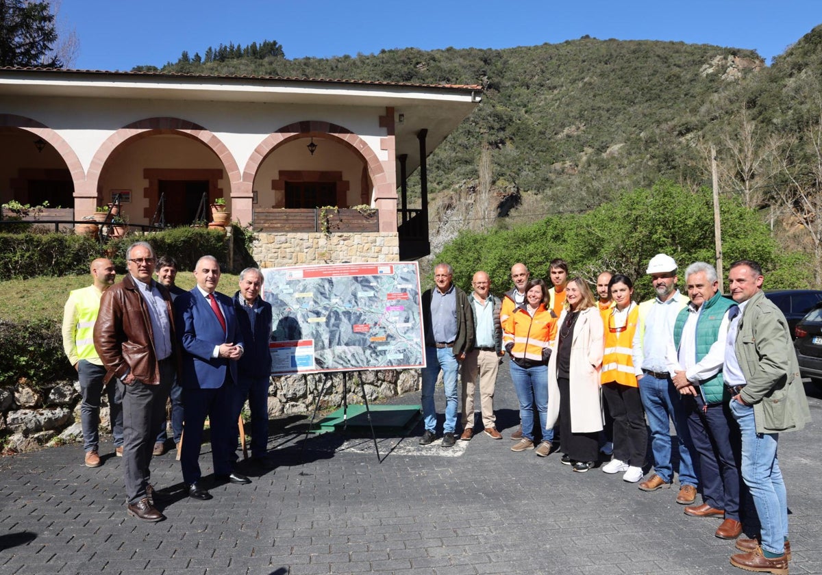 Arrancan las obras para garantizar agua potable a cuatro municipios lebaniegos