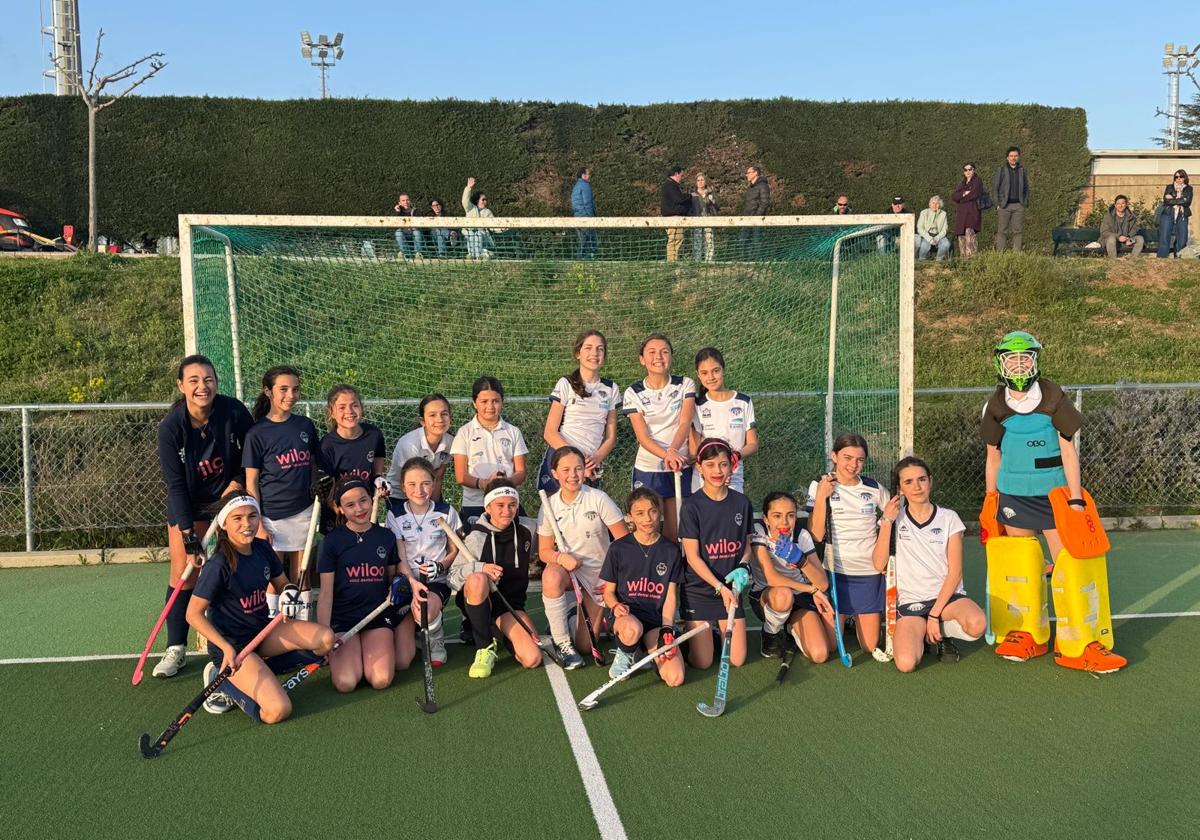 Jornadas de intercambio entre las escuelas de hockey del Sardinero HC y el Club Egara de Terrassa
