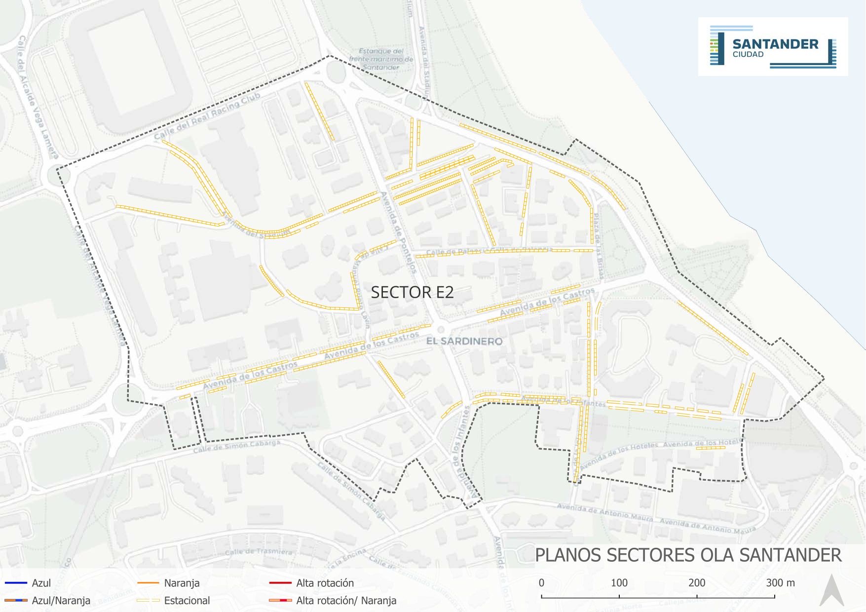 Así quedará el mapa de la OLA en Santander