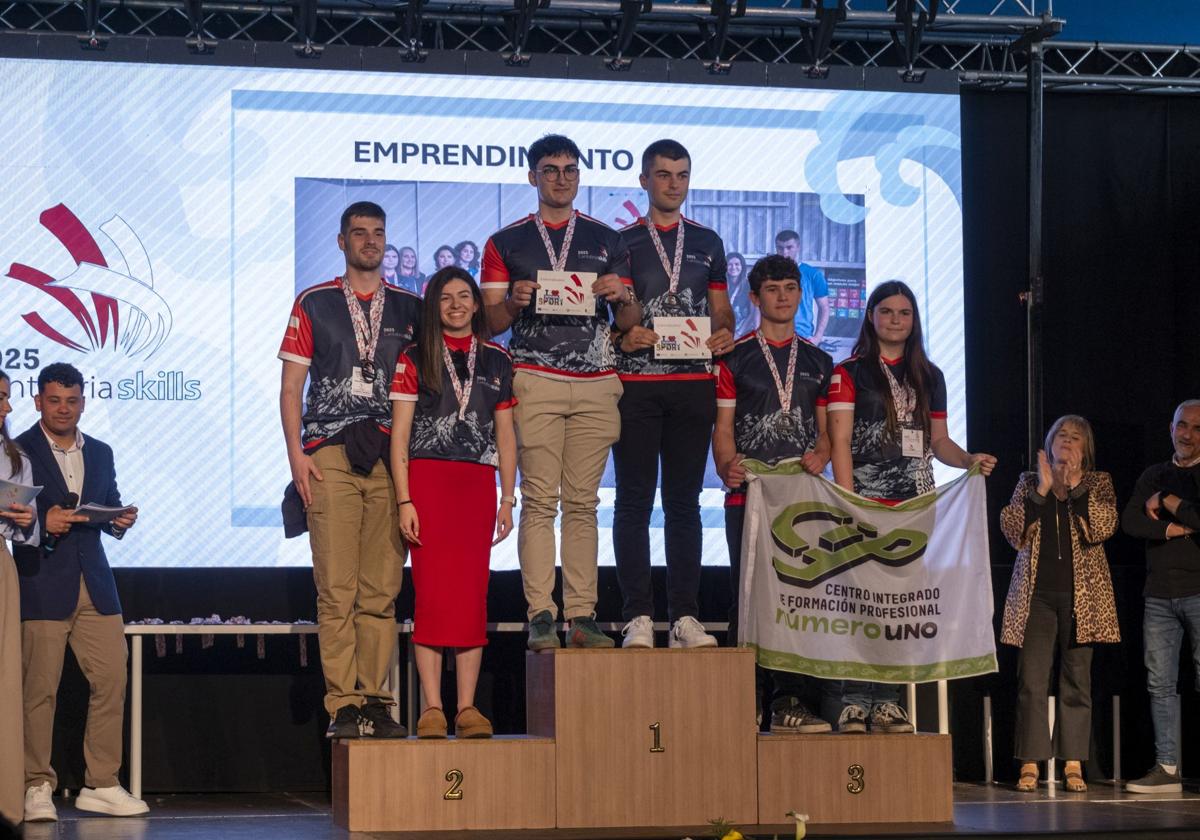 Las medallas de la FP