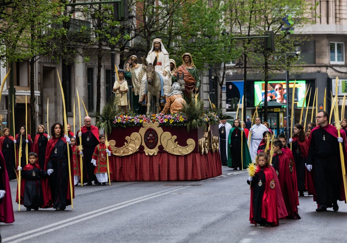 El Domingo de Ramos de Santander, en imágenes