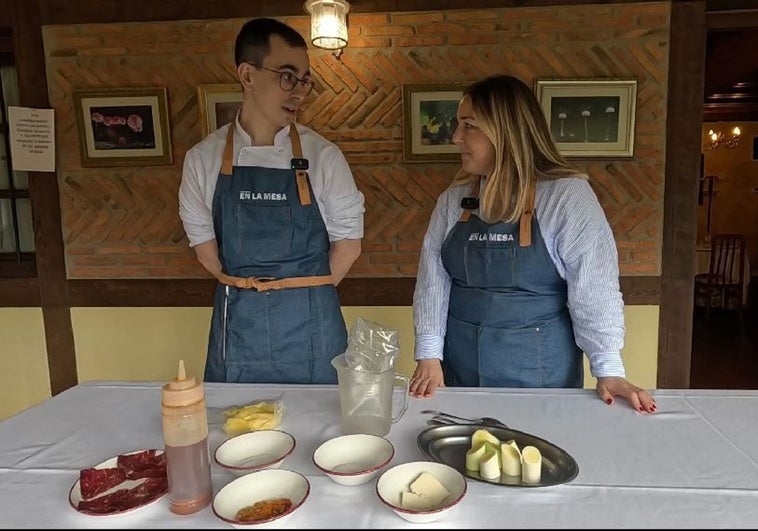 'Hoy cocinamos con...' Víctor Nieto, puerros confitados