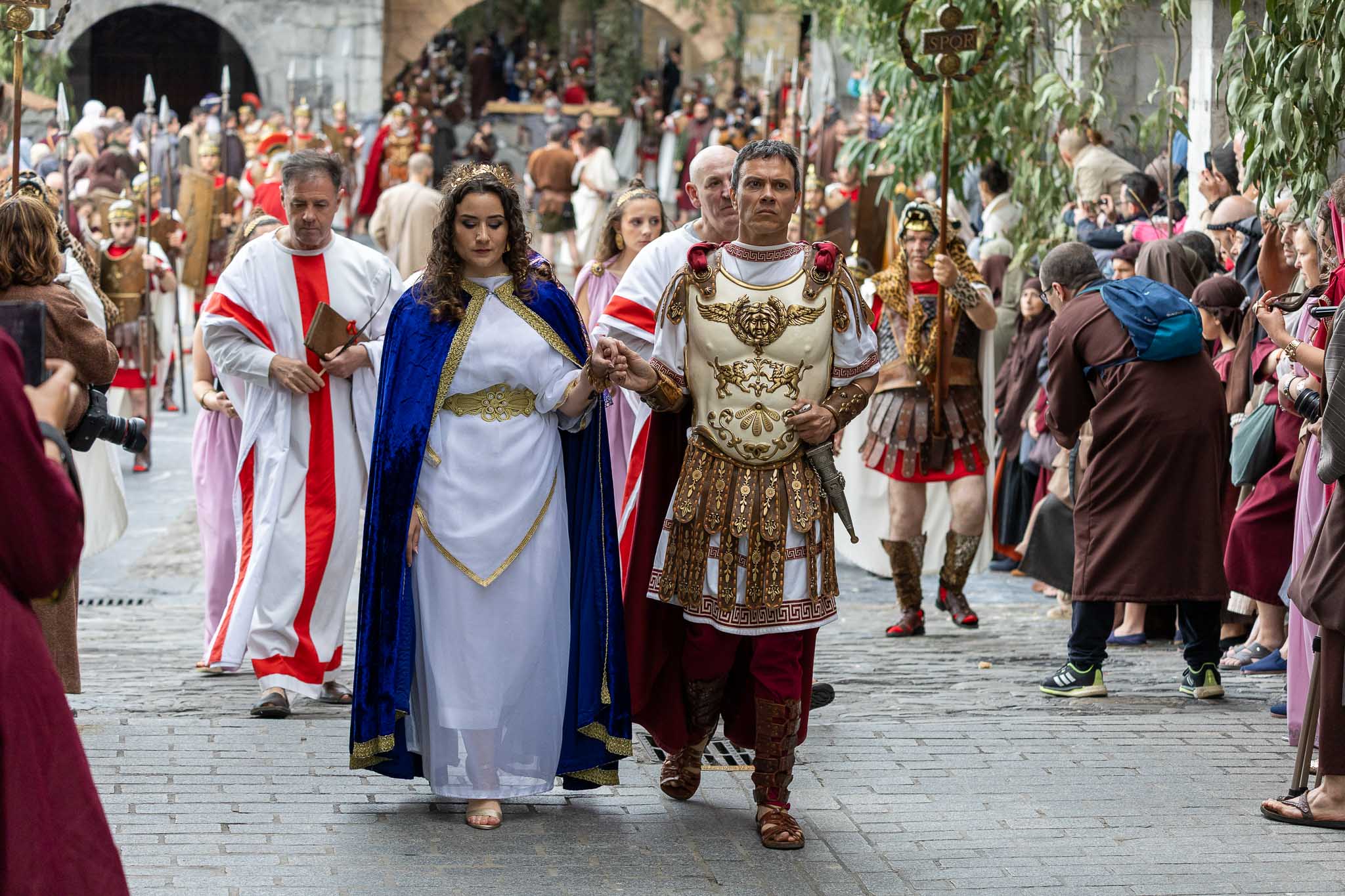 Poncio Pilatos y Claudia.