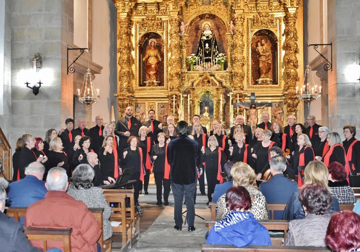 La Coral de Los Corrales cierra este Viernes Santo las jornadas de música sacra en Cantabria