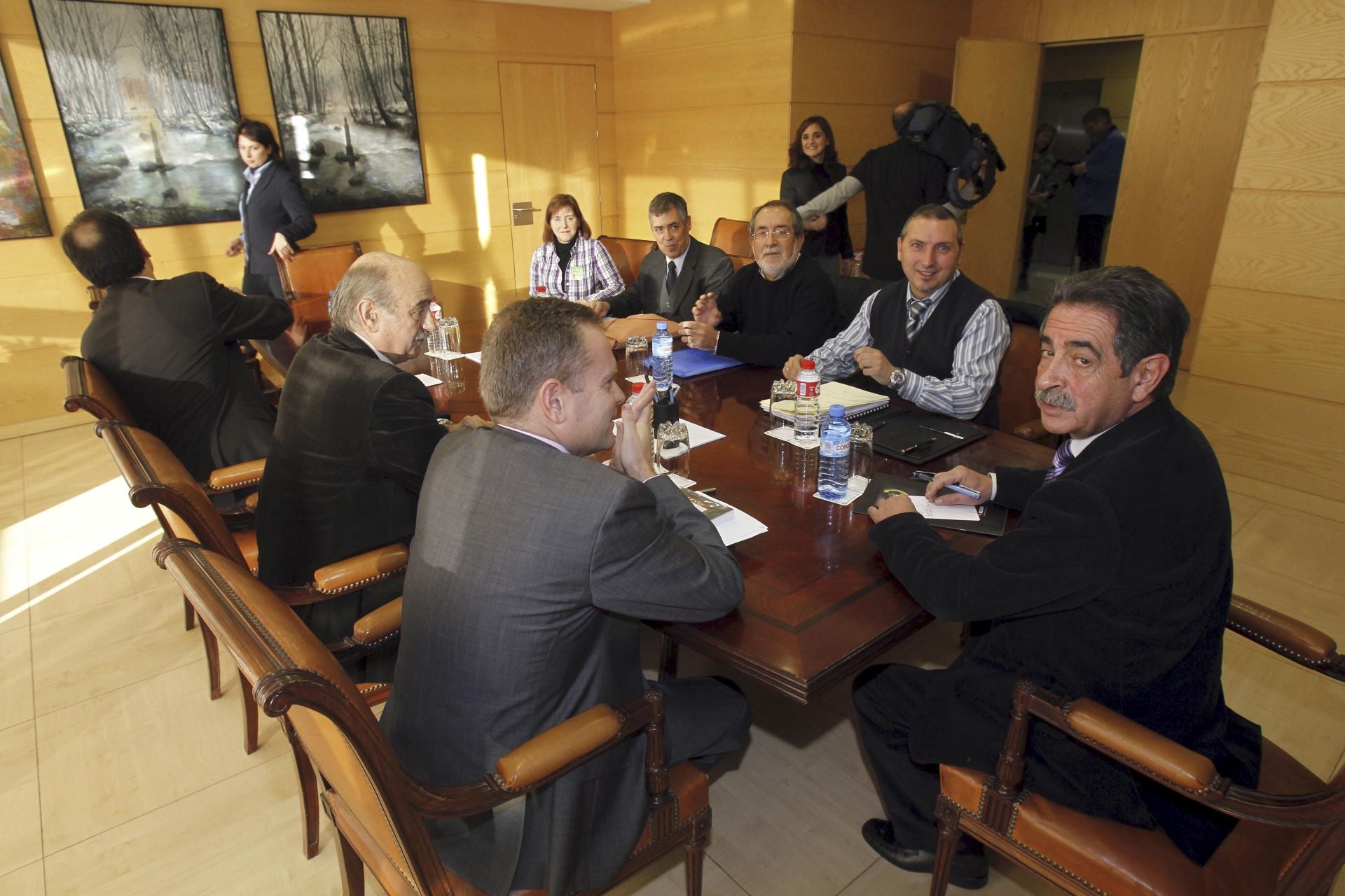 Reunión con Revilla, hace casi veinte años.