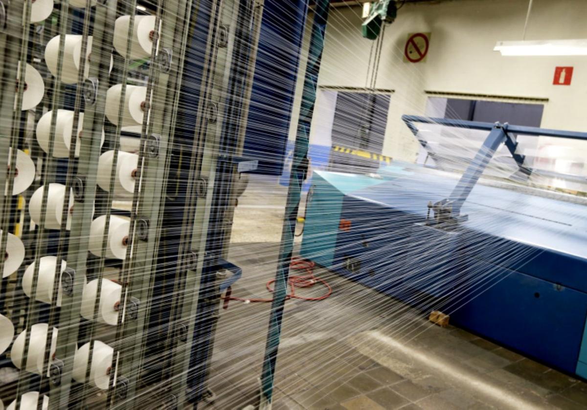 Instalaciones de Textil Santanderina en Cabezón de la Sal.