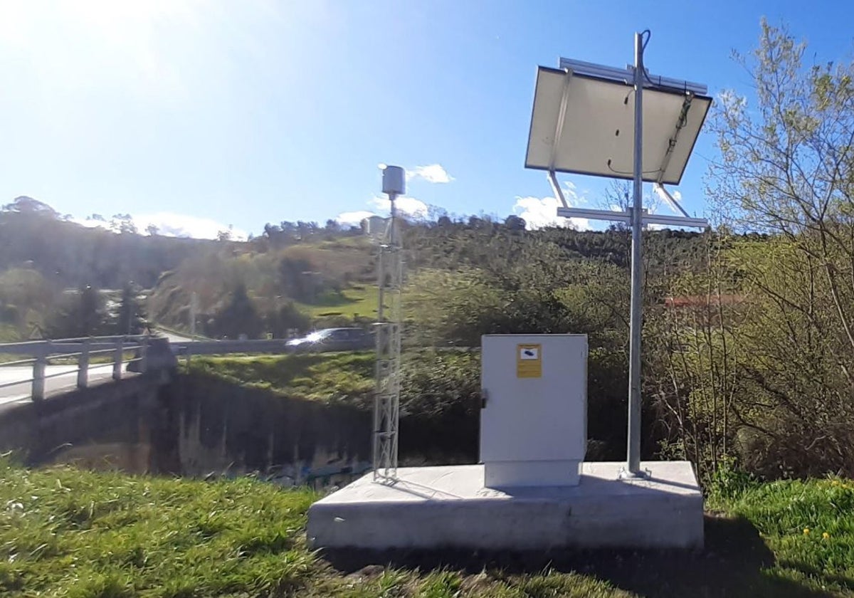 Nueva estación de control para prevenir las avenidas del río Sámano en Castro