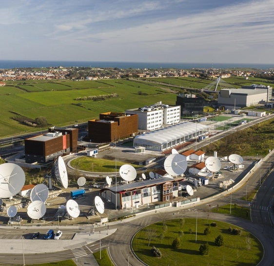 Vista aérea del Parque Científico y Tecnológico de Cantabria.