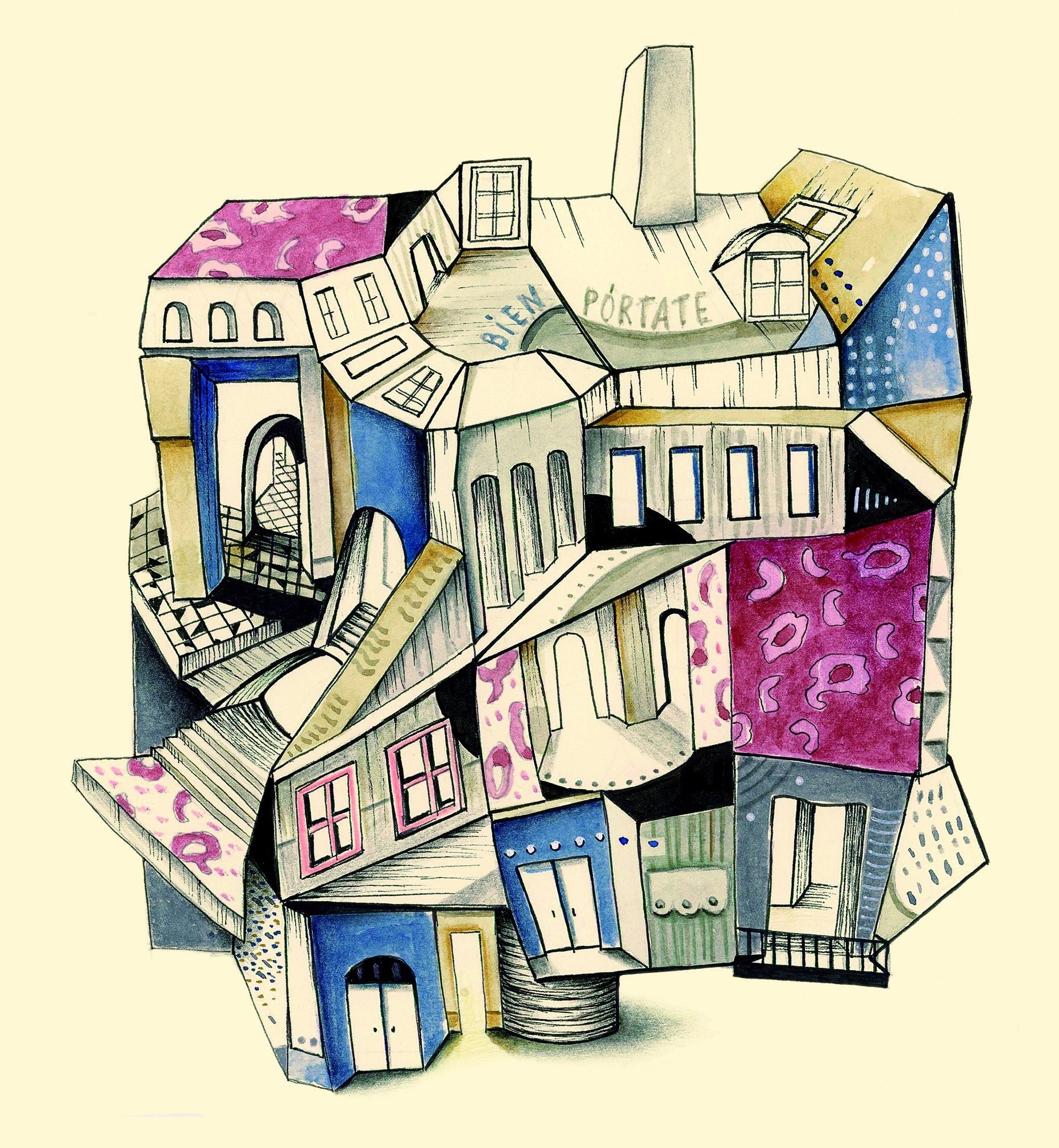 Huella cántabra en el libro, la ilustración sobre María Blanchard.