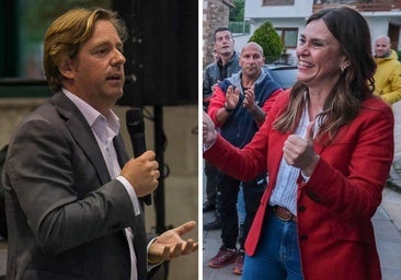 Pablo Diestro dijo adiós a la campaña en Torrrelavega. Paula Fernández la cerró en la plaza de Bárcena, su pueblo.