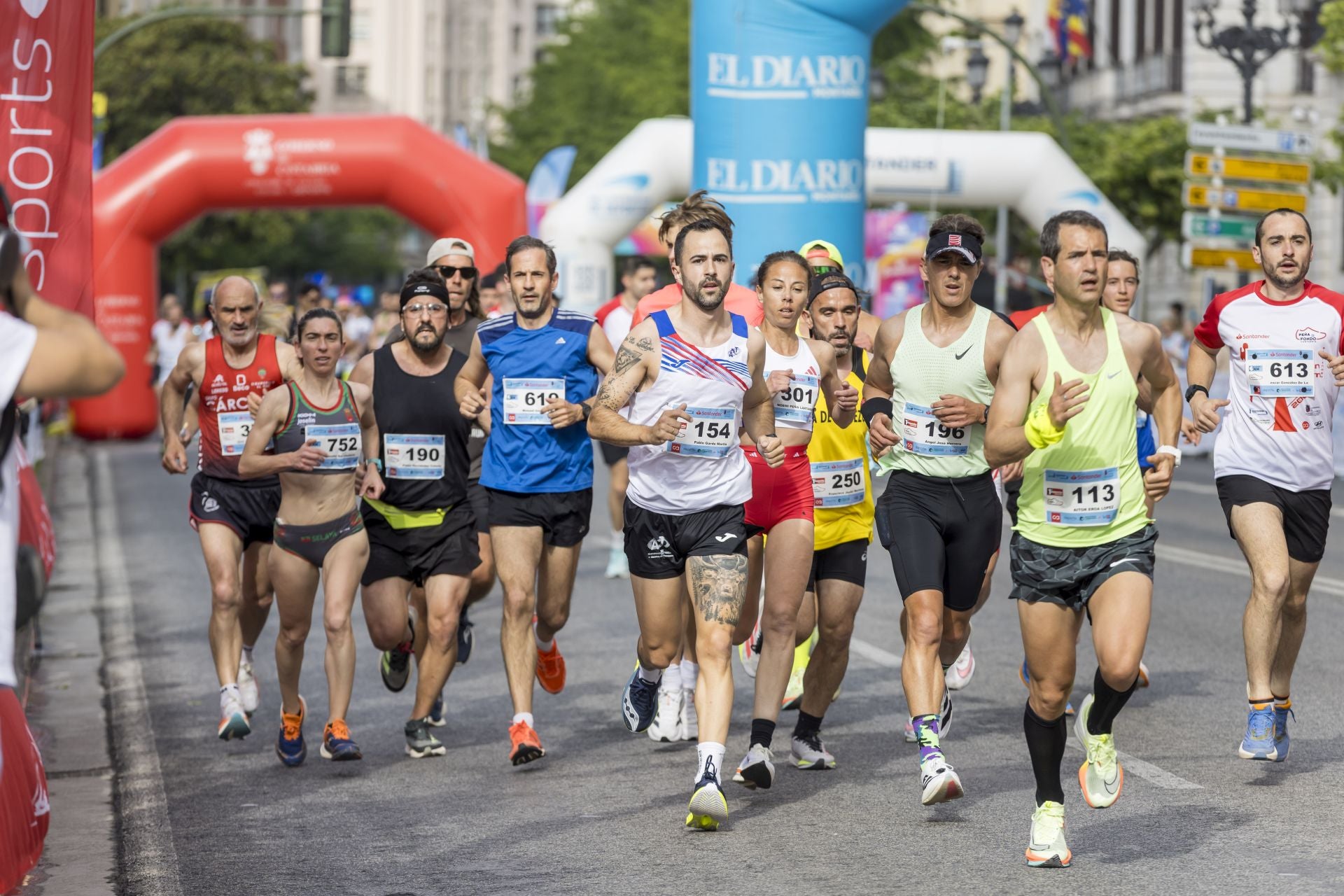 Si participaste en la media maratón y seis kilómetros de Santander, búscate