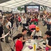 Gran afluencia de público en la Feria de la Anchoa.