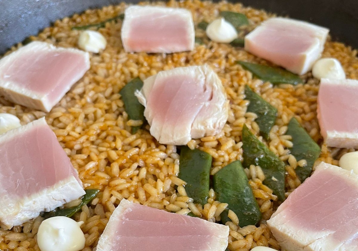 Arroz de bonito, un plato que anuncia el verano