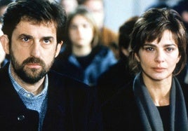 Nanni Moretti y Laura Morante en 'La habitación del hijo'.