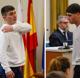 Imagen principal - Once años de cárcel para los dos acusados de matar a Carlos Cubillas en Boo