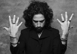 El artista granadino, kiki Morente, heredero de una de las dinastías más importantes del flamenco.