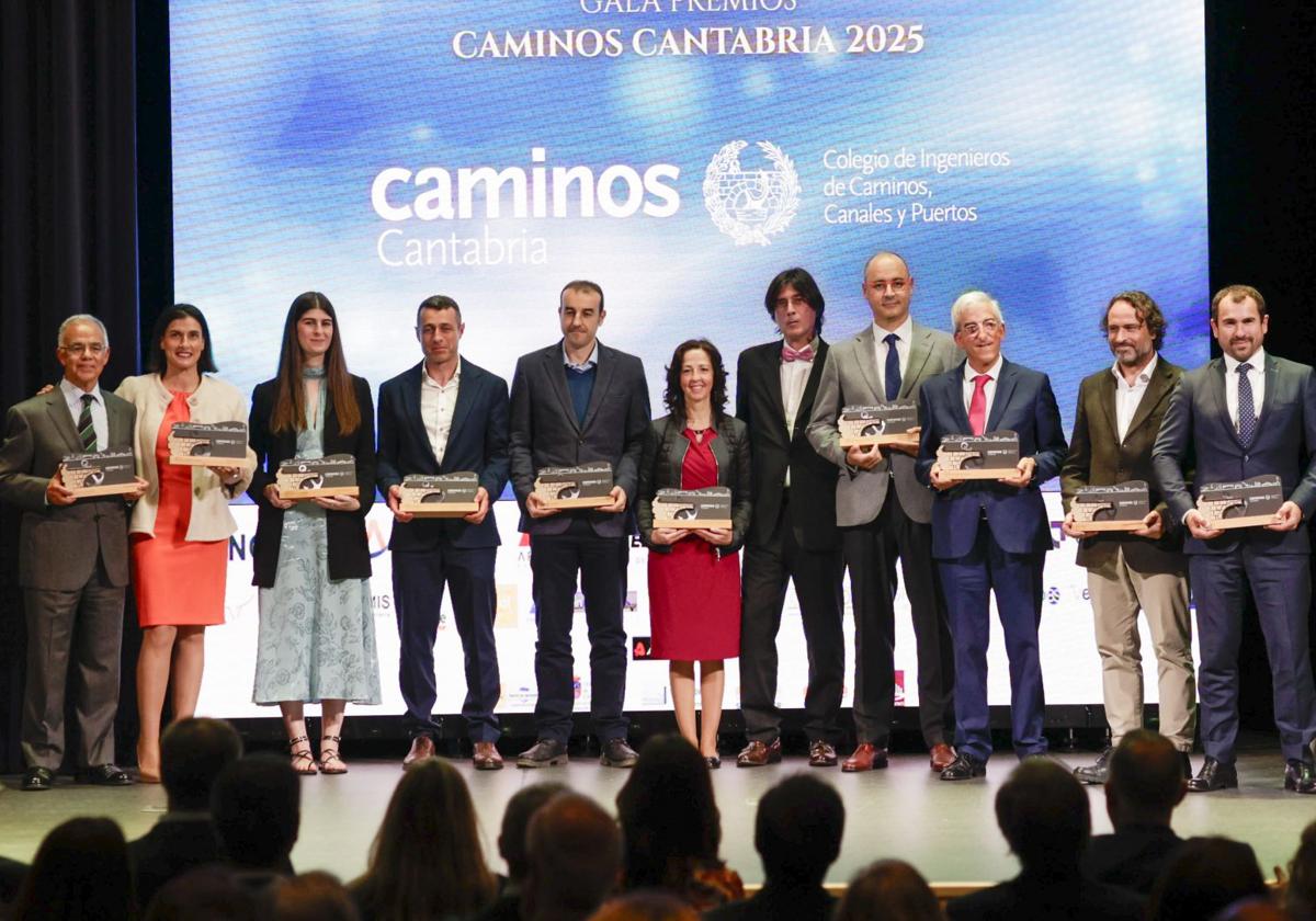 Los I Premios Caminos reconocen el «talento y la excelencia» de la ingeniería cántabra
