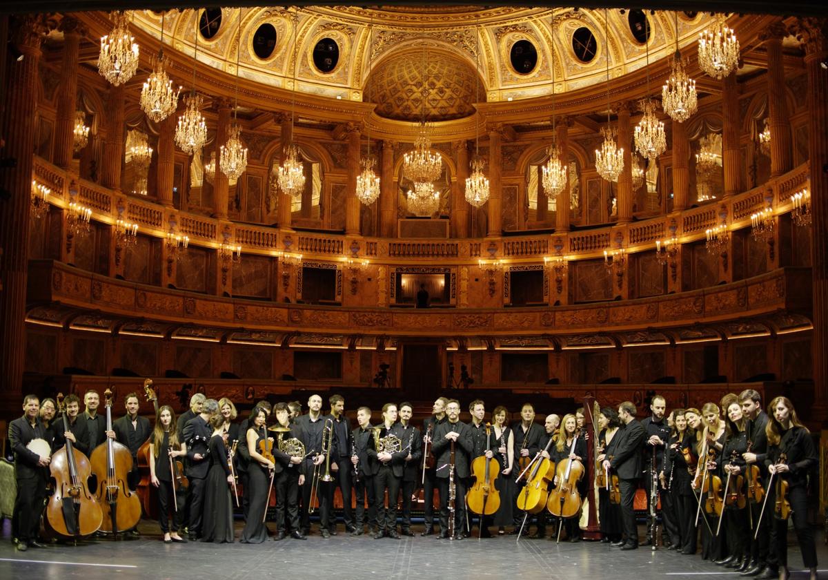 Orquesta de la Ópera Real de Versalles, que actuará en la Sala Argenta.