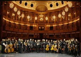 Orquesta de la Ópera Real de Versalles, que actuará en la Sala Argenta.
