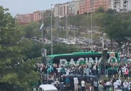 El recibimiento a los jugadores, en imágenes