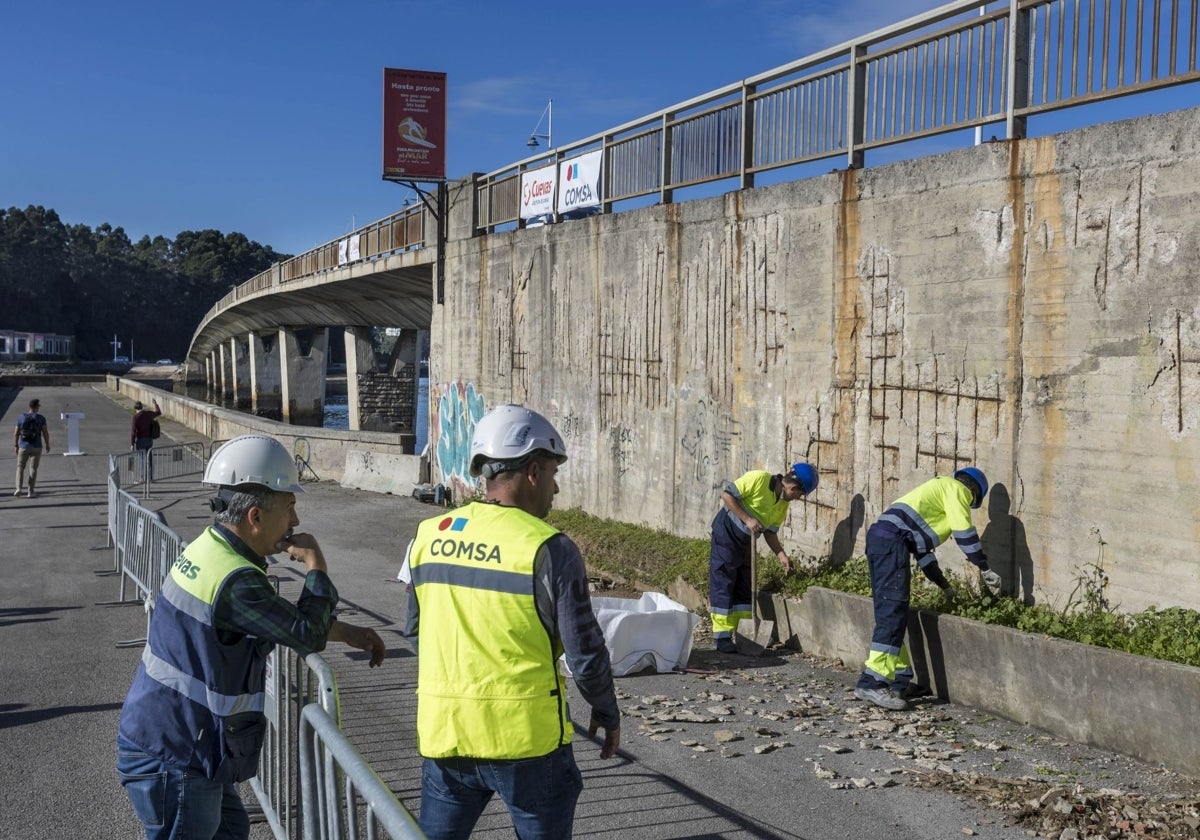 Las obras del puente de Somo obligarán al cierre de un carril durante este verano