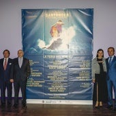 Los promotores de la feria de Santiago presentaron este miércoles el cartel.