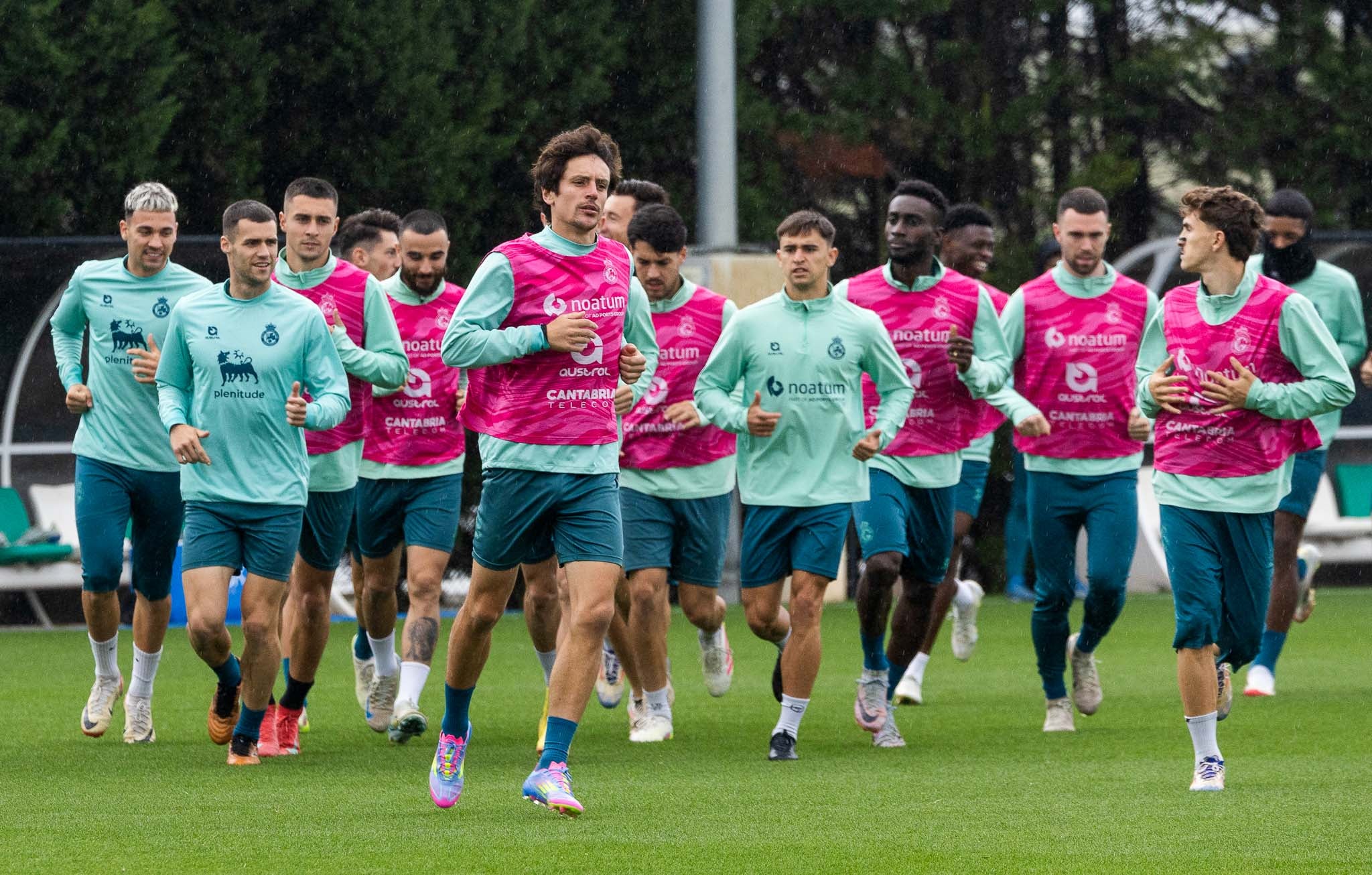 El entrenamiento del Racing, en imágenes