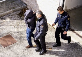 El funcionario de Obras Públicas, en una foto de archivo cuando la jueza lo mandó a prisión provisional.