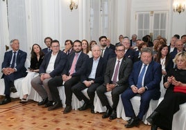 Asistentes al acto, que tuvo lugar en el Hotel Real de Santander.