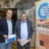 Gerardo Pontón y Andrés R. Tárano (derecha).