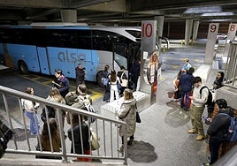 Estación de autobuses de Torrelavega.