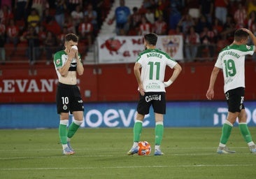 El Almería-Racing, en imágenes