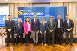 Yago Ramos, Jesús Ruiz, Marta Redondo, José Moisés Martín, Eugenia Gómez de Diego, Rafael Álvarez, Ignacio Pérez e Íñigo Noriega