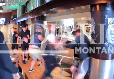 Peleas entre 'hooligans' ingleses en los bares de Santander