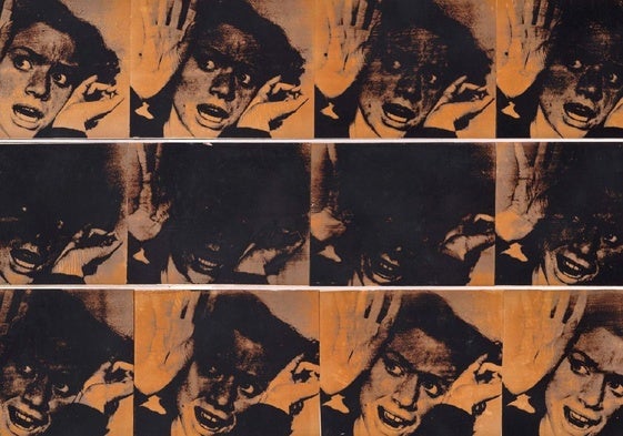Marisa González. Fragmento de 'La descarga'. de la serie 'Violencia Mujer'.