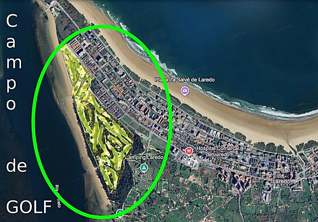 Ubicación planteada por Unidos x Laredo.