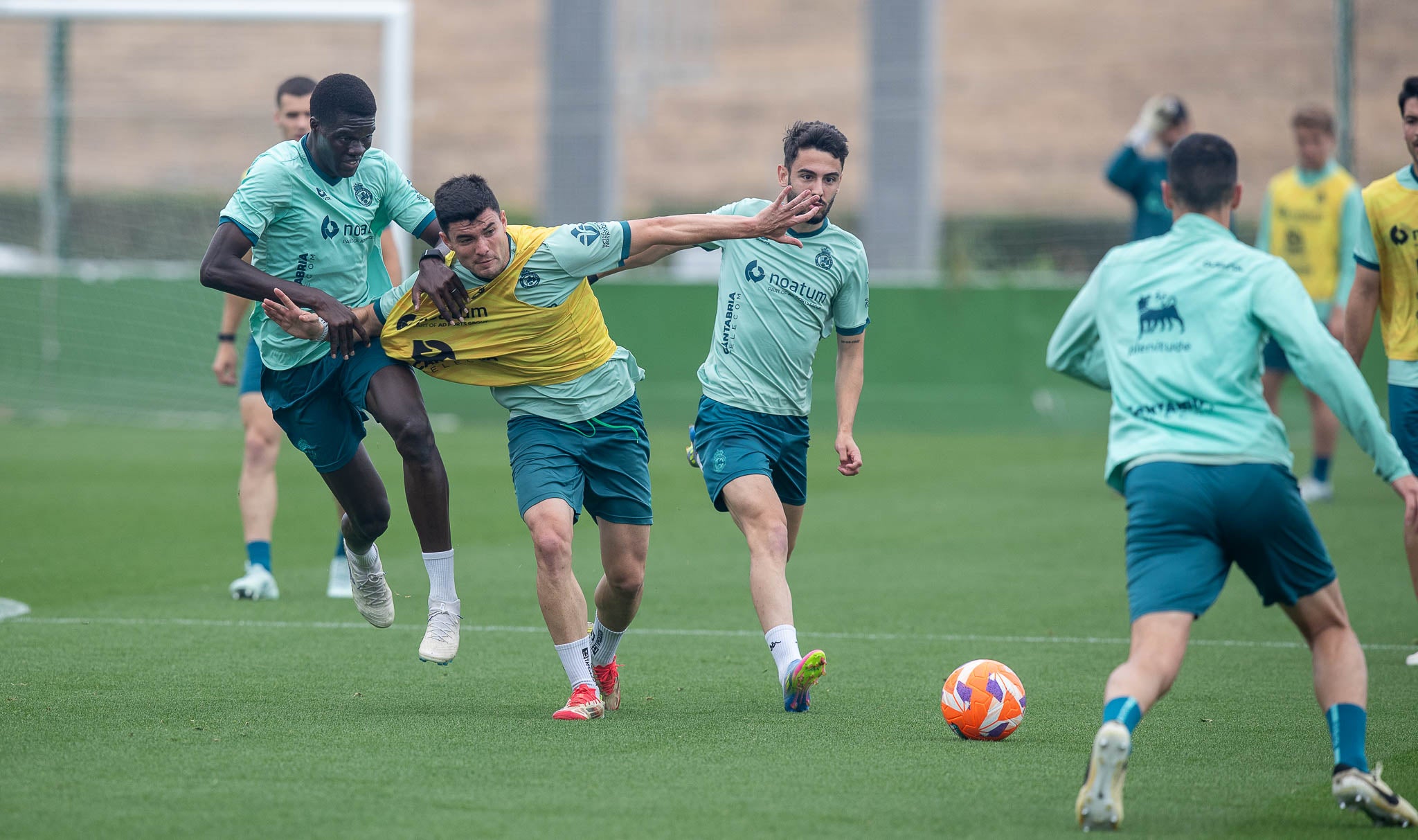 El entrenamiento del Racing, en imágenes