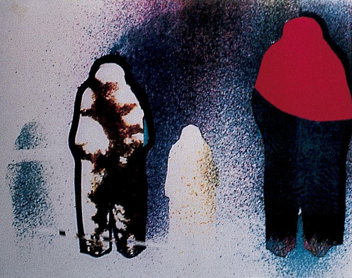Marisa González. Detalle de la obra 'At the end (Al final)', de la serie 'Siluetas', 1971-1973.