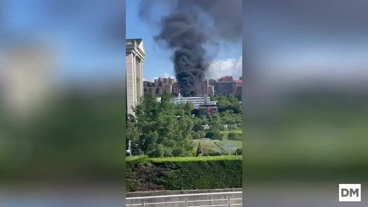 Alerta en Santander por un incendio en la Universidad de Cantabria