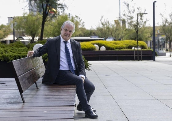 El empresario Marcos de Quinto, ayer en Santander para participar en la Asamblea de CEOE-Cepyme Cantabria.